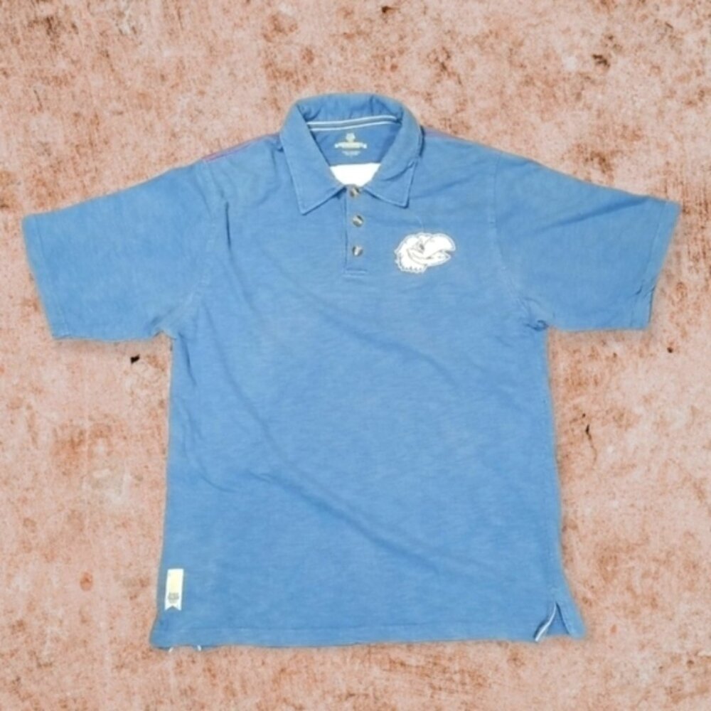 Kansas U Jayhawks Fan Shirt Show Your Colors Size L Blue